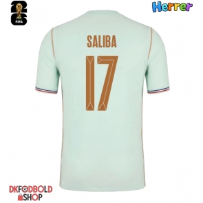 Frankrig William Saliba #17 Udebanetrøje VM 2026 Kort ærmer